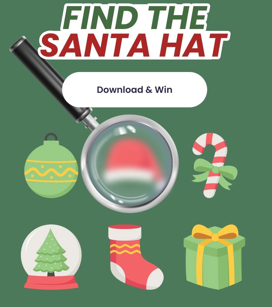 Find the Santa Hat Icon Contest - Download a pattern for your chance to win $200 in yarn.