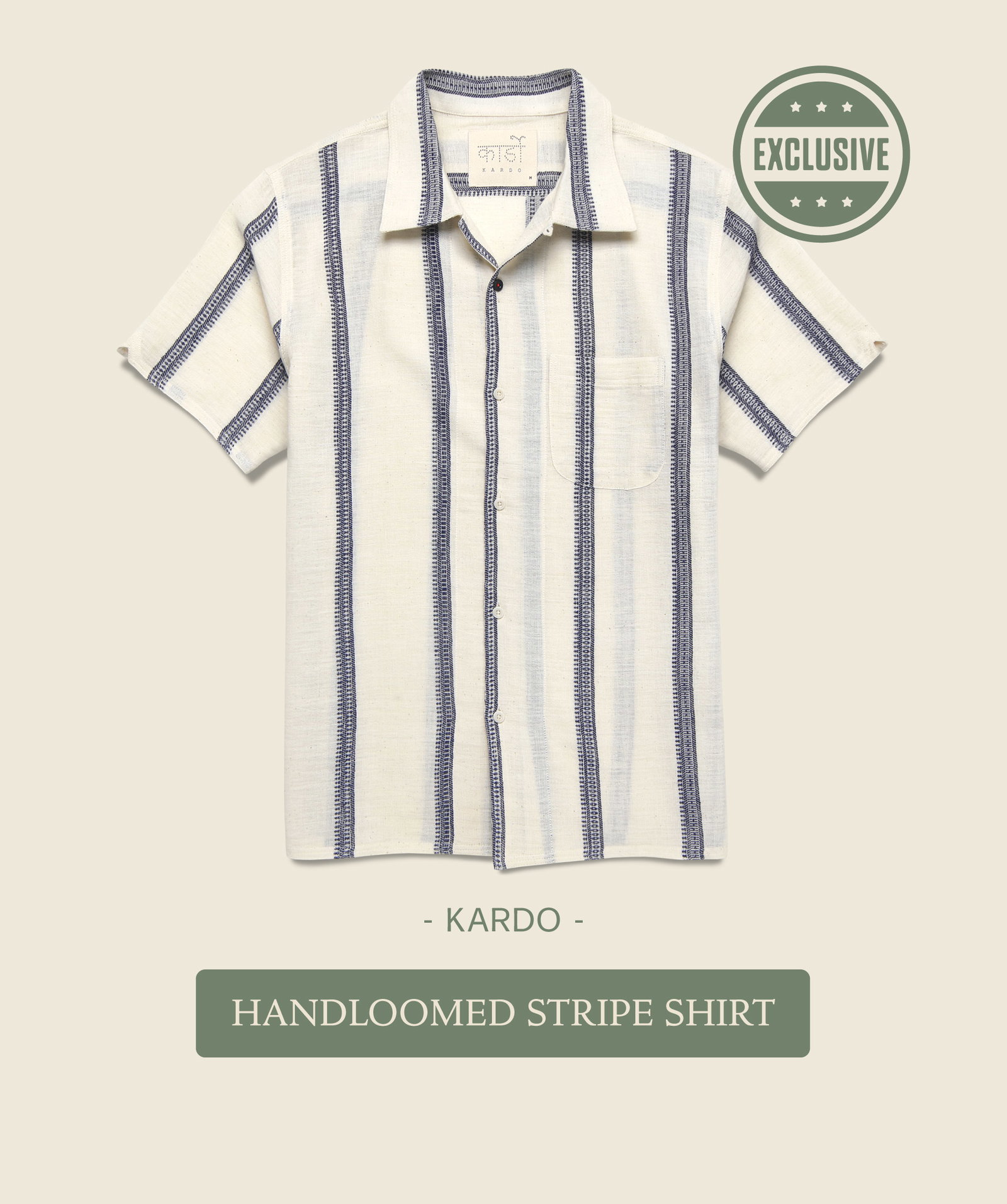 Handloomed Strip Shirt