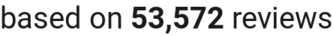 number of reviews