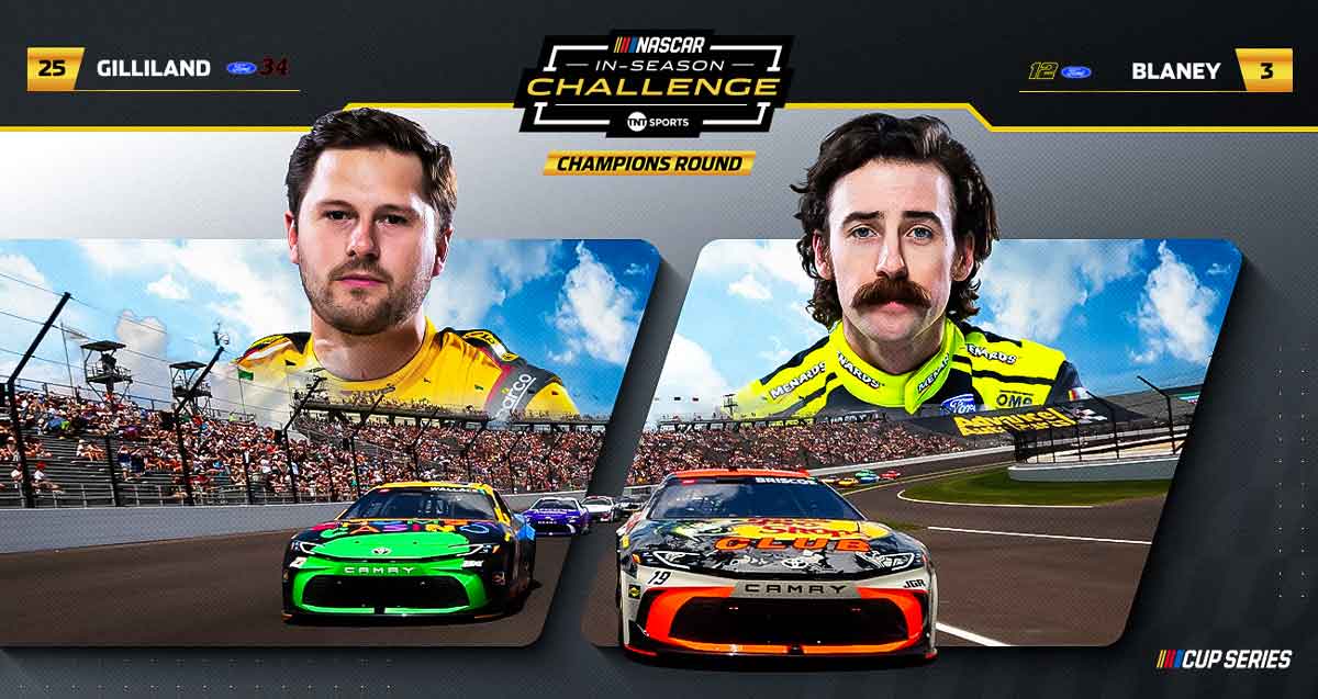 The Brickyard 400 | JULY 26 | 2:00 PM ET | TNT, IMS Radio , SiriusXM, HBO Max