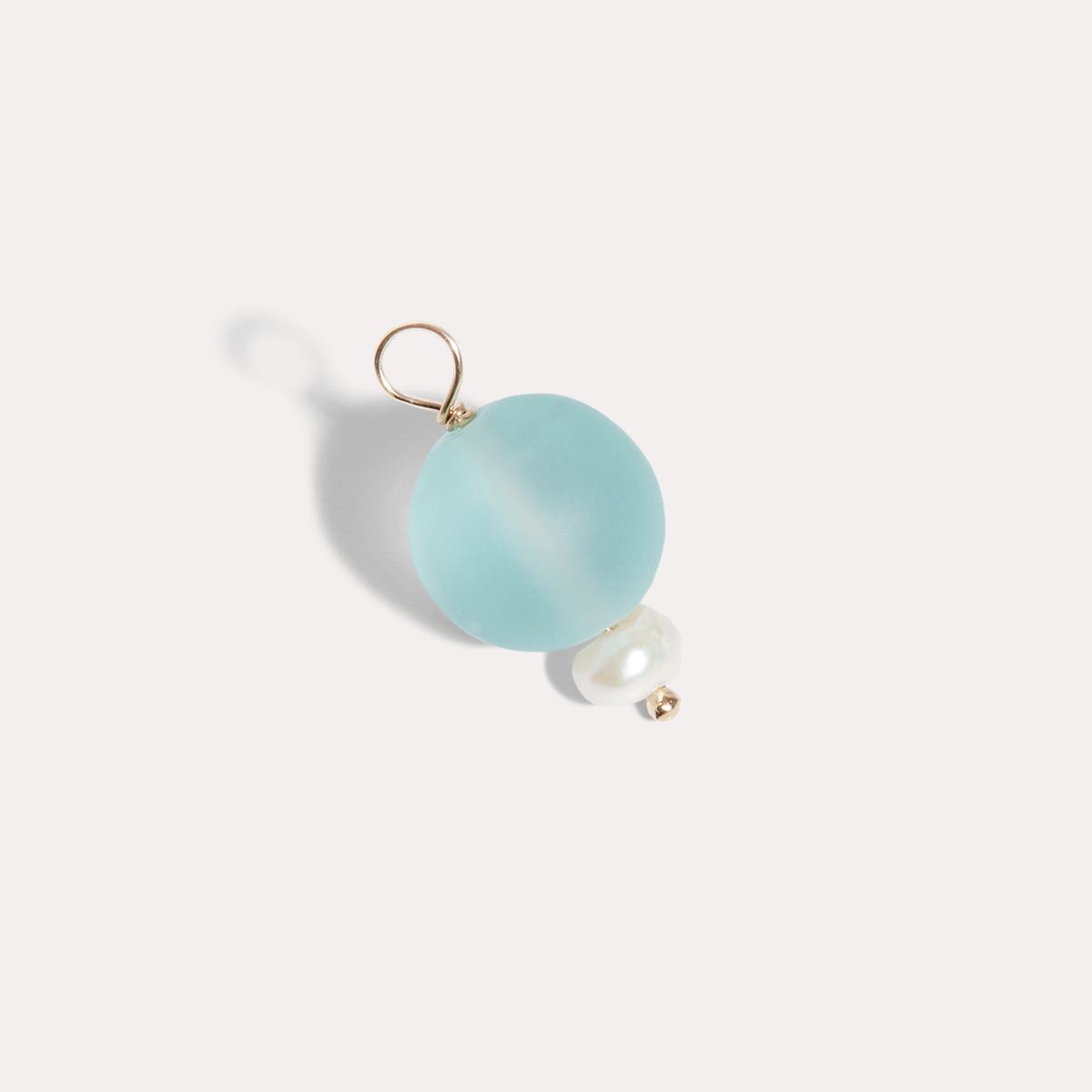 sea glass charm