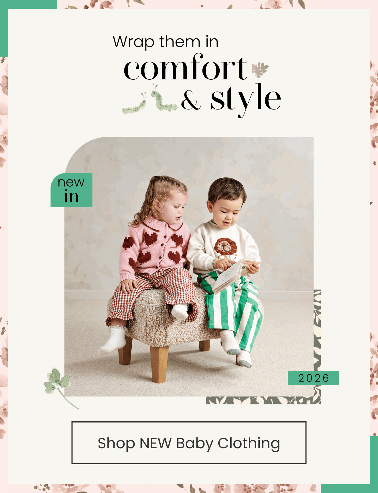 Shop new baby clothing