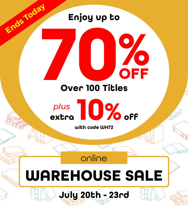 Warehouse Sale: Up to 70% off Over 100 Titles