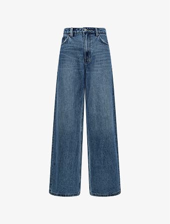 BOYFRIEND JEAN FRENCHIE BLUE