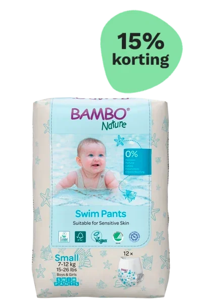 Bambo Nature Zwemluierbroekjes Maat S (7-12 kg)