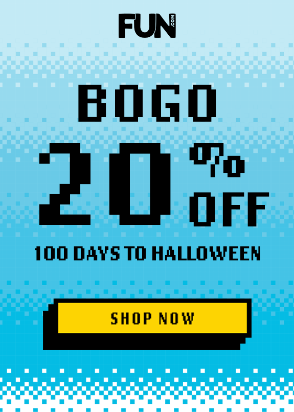 FUN.com - BOGO 20% OFF, 100 Days to Halloween - Shop Now