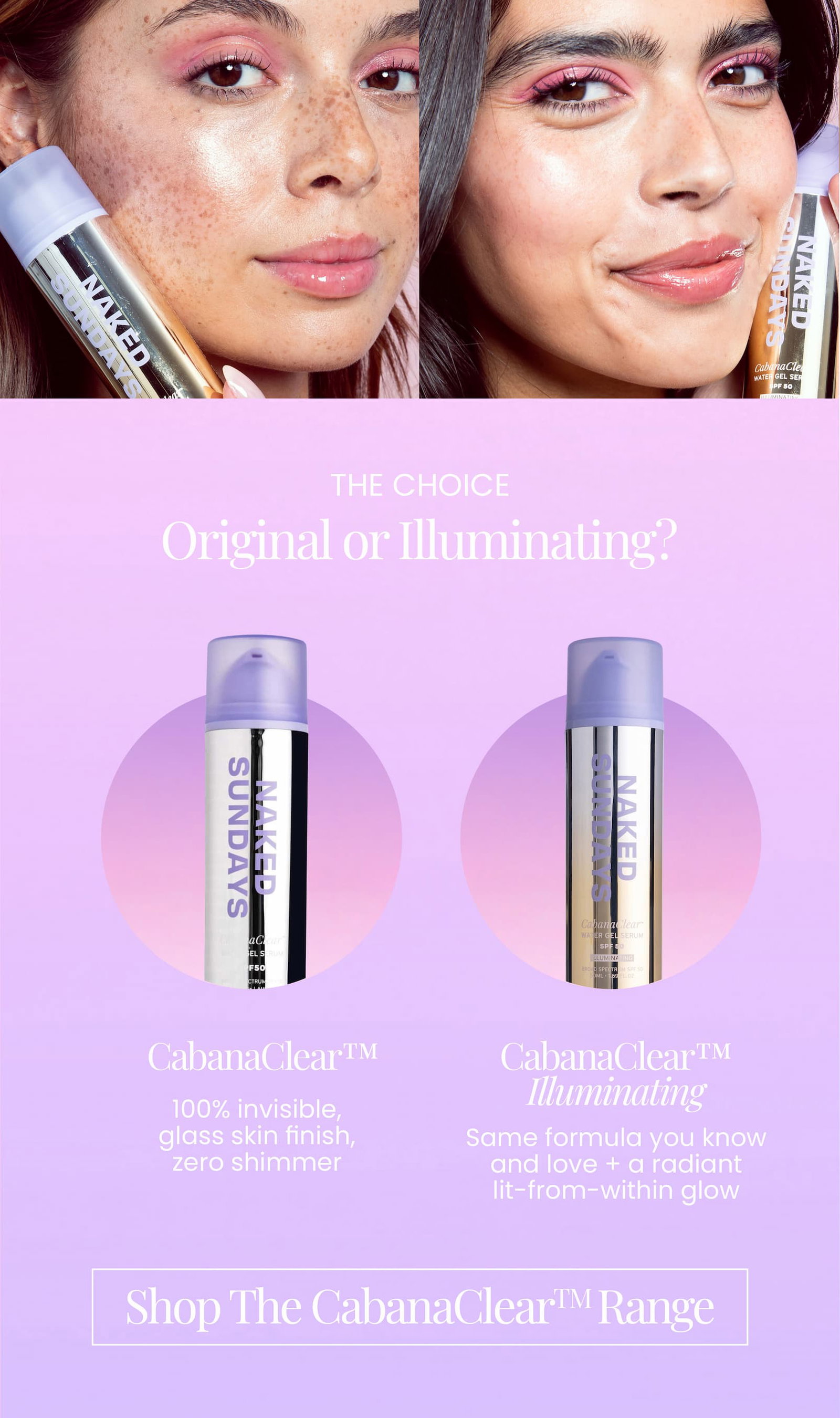 Which CabanaClear will you choose?