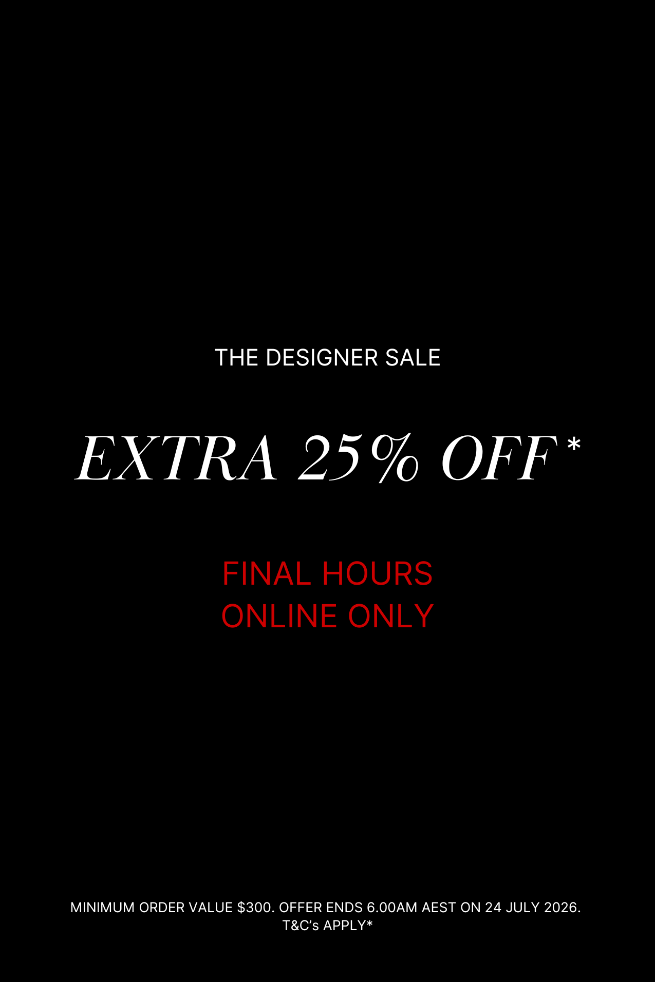 DESIGNER SALE