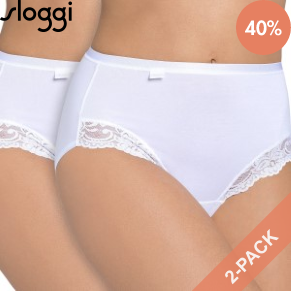 2 Pakkaus Sloggi Romance Maxi