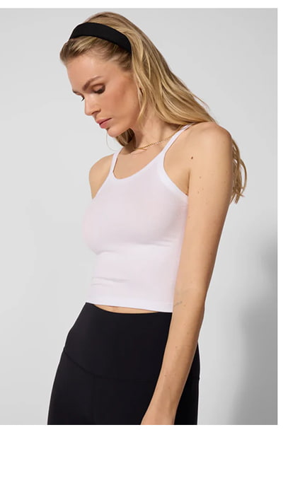 Baby Rib Strappy Tank