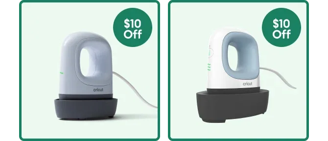 Get $10 off mini heat presses.