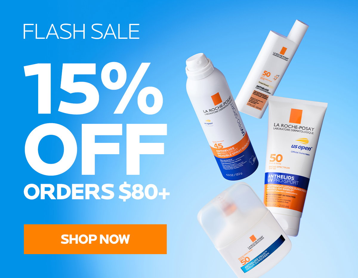 Flash Sale 15% Off orders $80+