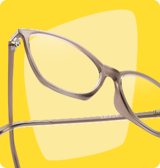 Image of Silver Square Glasses #3234011