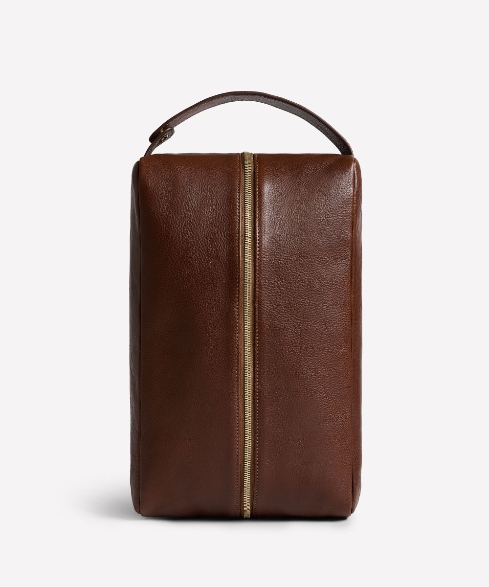 Travel Shoe Bag Vintage Chestnut