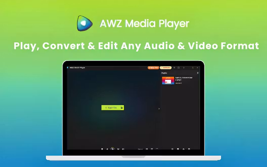 AWZ Media Player for Windows – Play, Convert & Edit Any Audio & Video Format