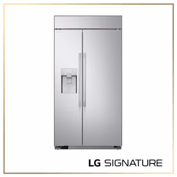 Image of LG 26 cu. ft. Smart Side-by-Side Built-In Refrigerator