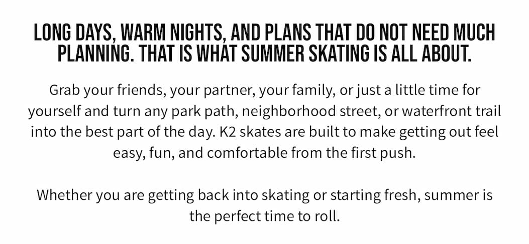 skate farther feel better recover faster