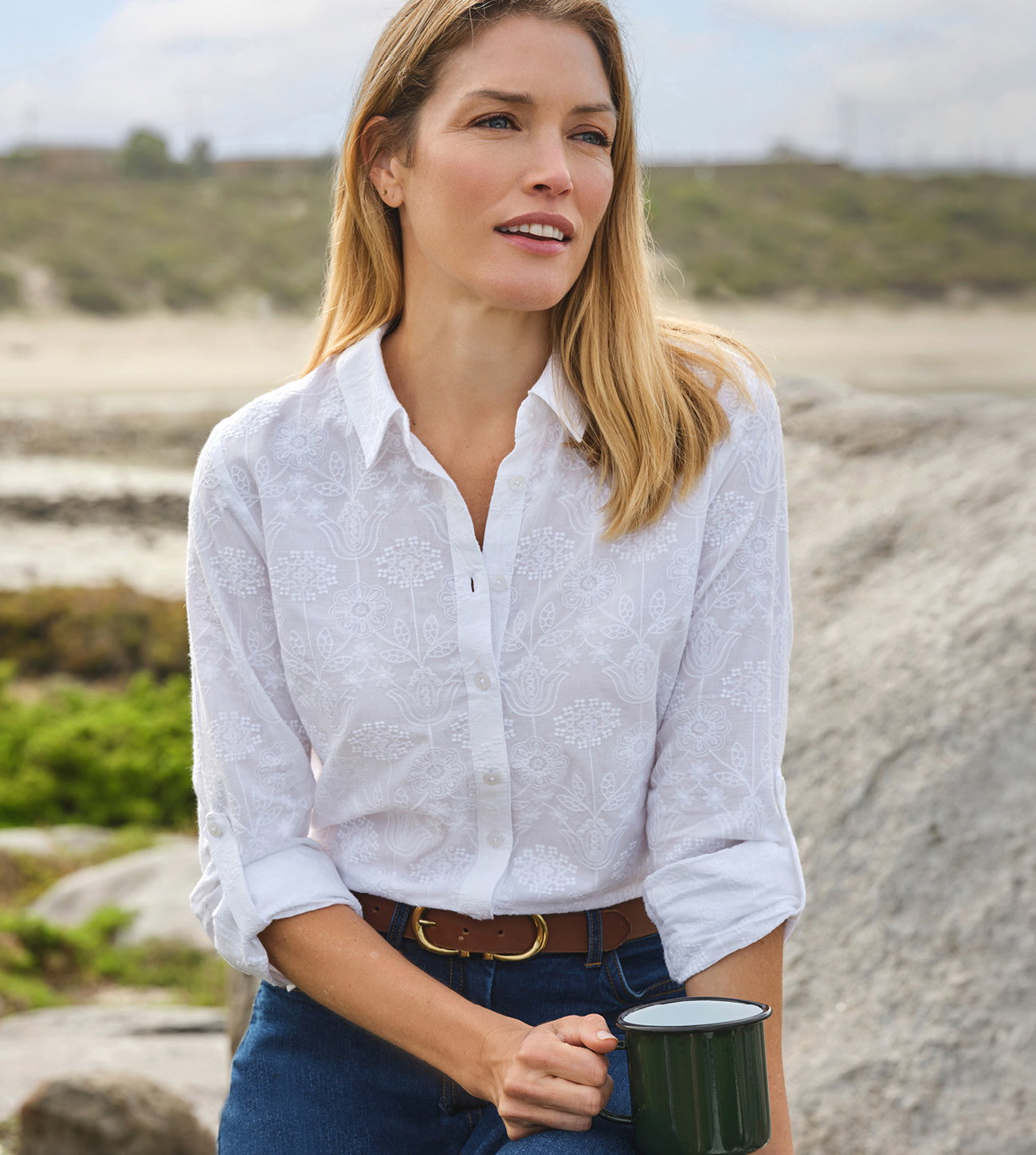 Embroidered Classic Shirt