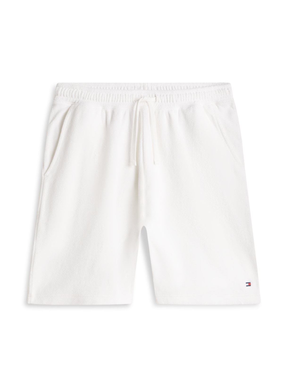 Frottee-Shorts aus Baumwolle mit Logo-Stickerei