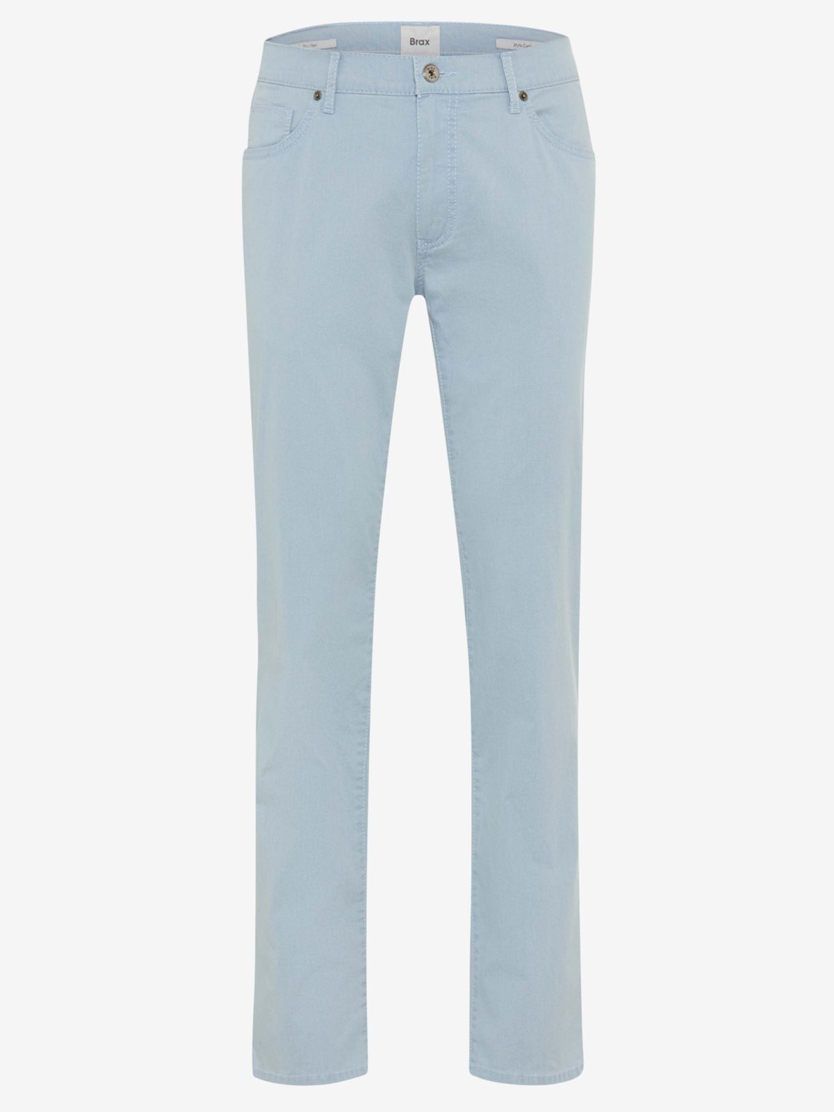 5-Pocket Hose Cadiz mit Stretch und feiner Struktur, Straight Fit