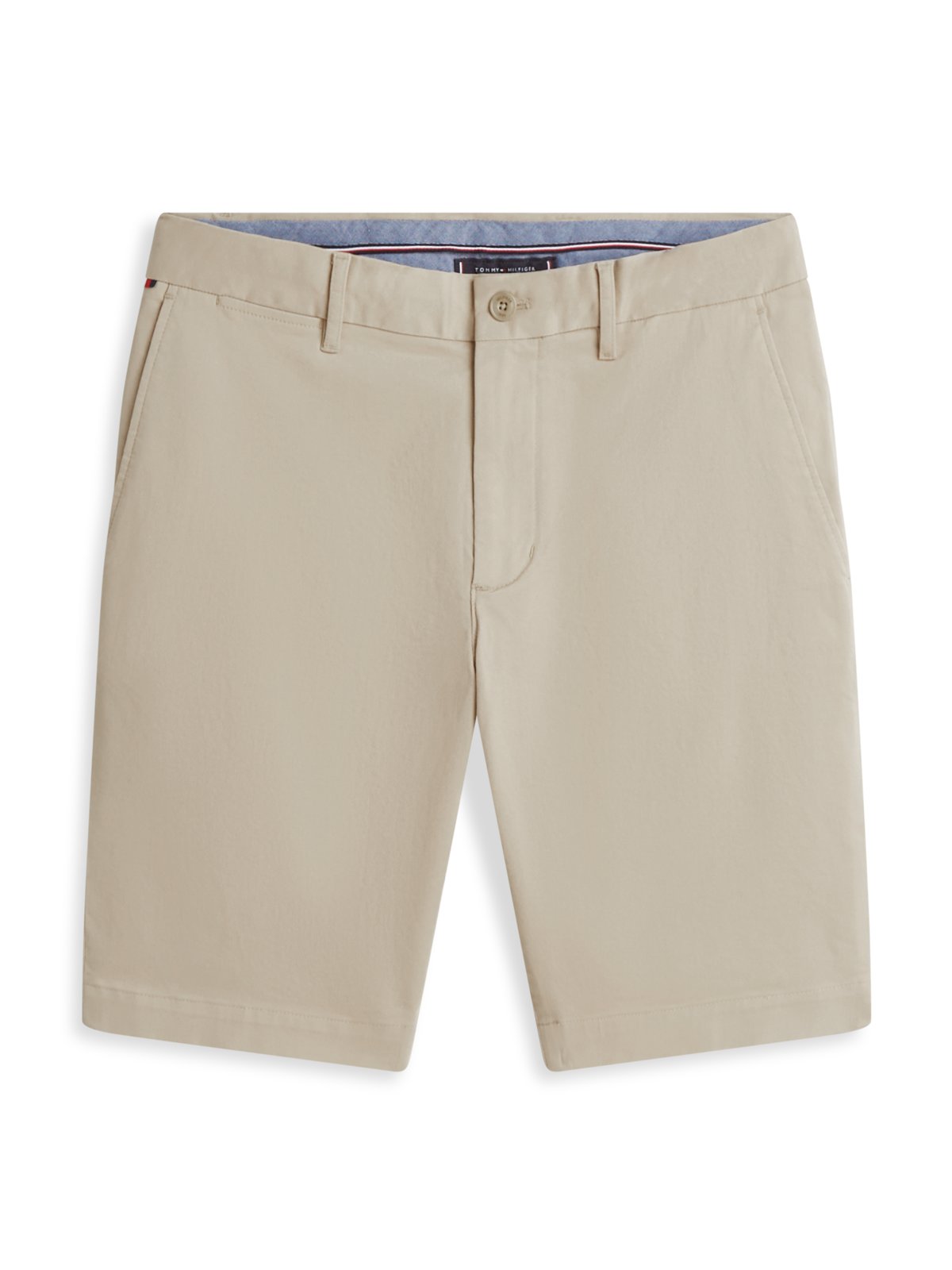 Glatte Bermudashorts Denton mit Stretch-Anteil, Slim Fit