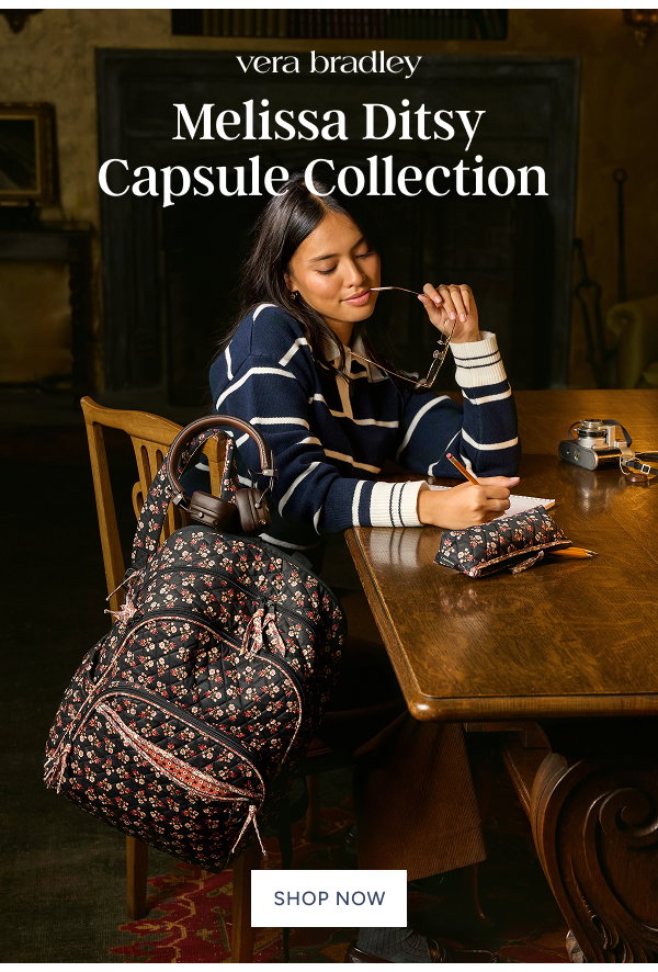 Vera Bradley Melissa Ditsy Capsule Collection
