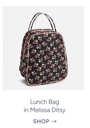 Lunch Bag in Melissa Ditsy