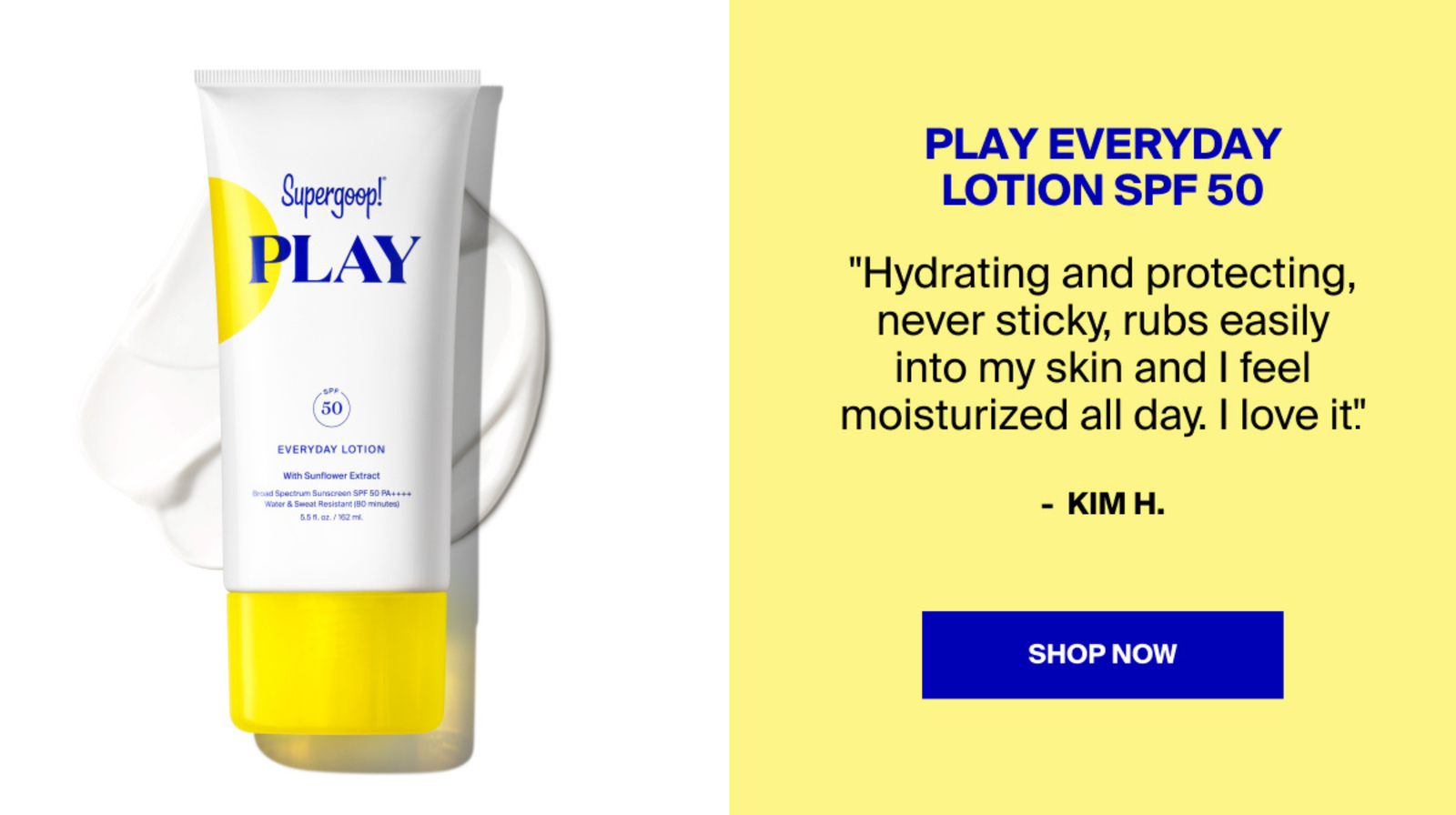 PLAY Lotion SPF 50