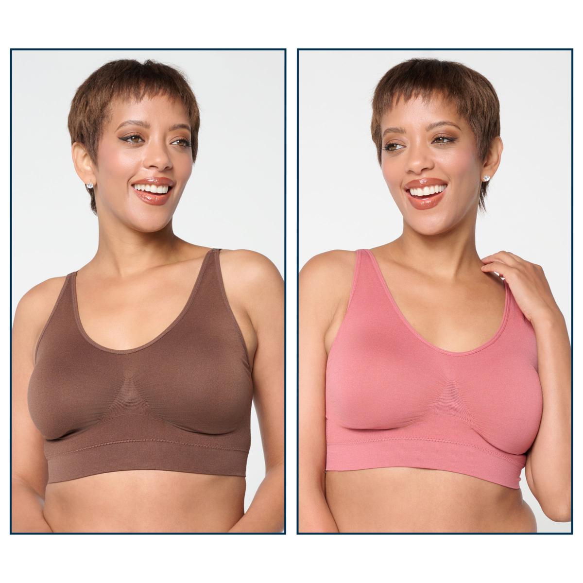 Rhonda Shear 3-pack Ahh Bra with Adjustable Straps