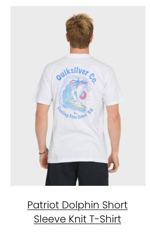 Patriot Dolphin Short Sleeve Knit T-Shirt