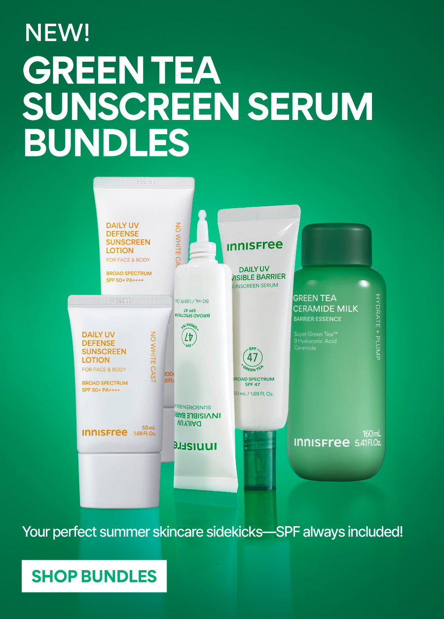 GREEN TEA SUNSCREEN SERUM BUNDLES