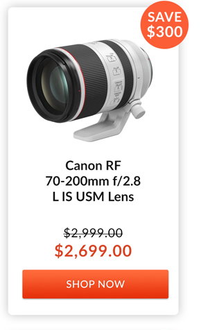 Canon RF 70-200mm f/2.8 L IS USM Lens