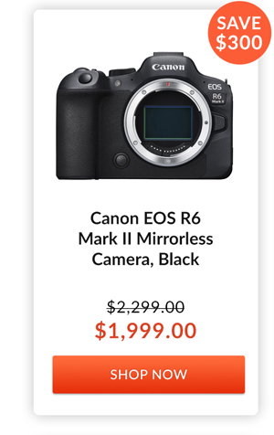 Canon EOS R6 Mark II Mirrorless Camera