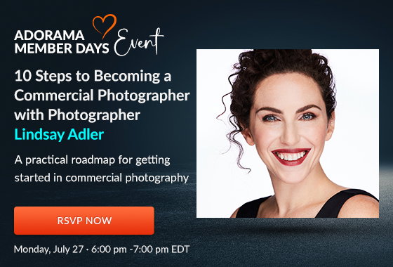 10 Steps to Becoming a Commercial Photographer with Lindsay Adler | RSVP Now