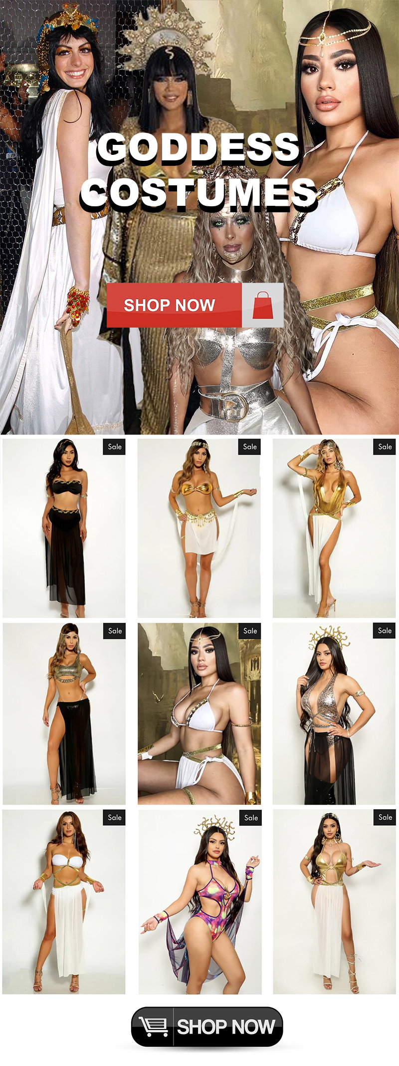 Sexy Goddess Costumes!