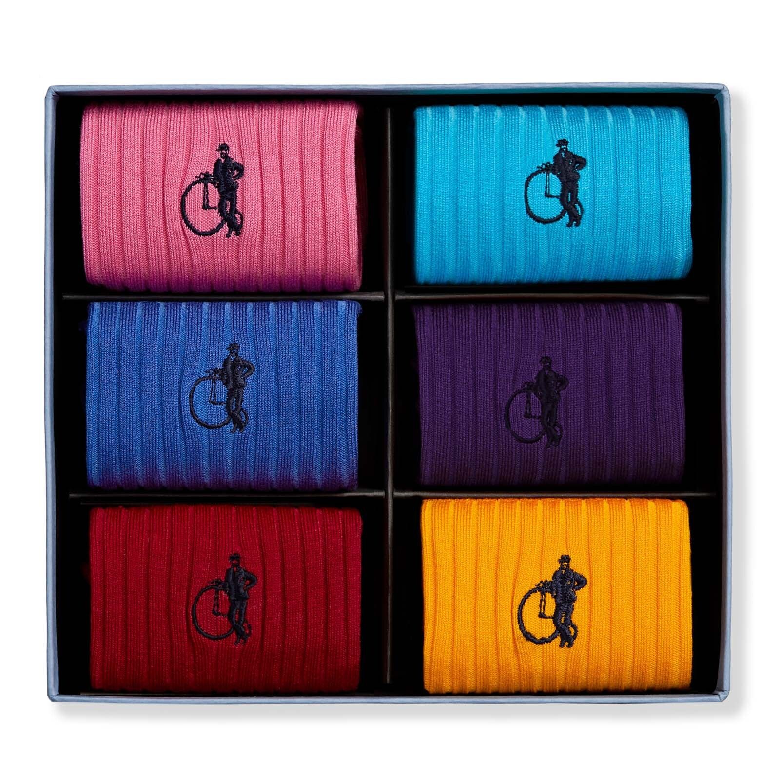 Image of Simply Colourful, 6-Pair Box