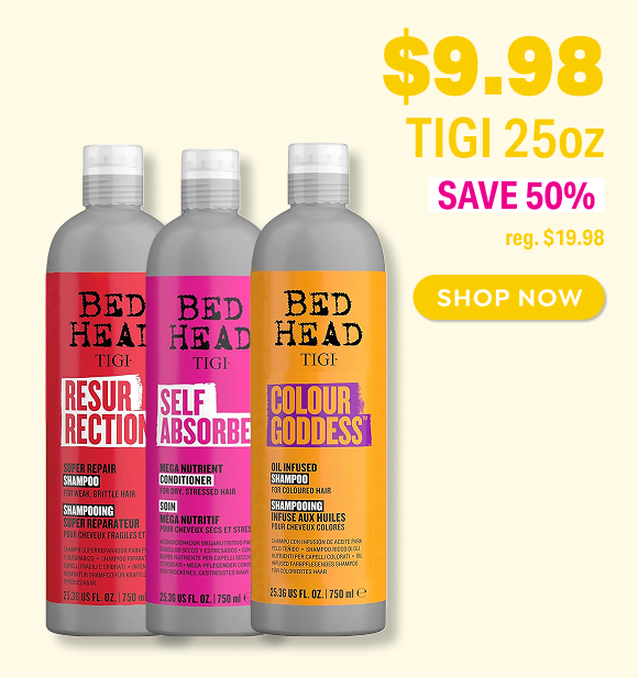 SHOP $9.98 BONUS SIZE SHAMPOO & CONDITIONER
