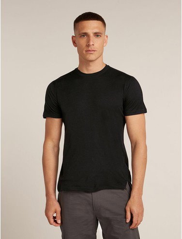Men's 150 MerinoFine™ Ace Short Sleeve T-Shirt - Black / XL