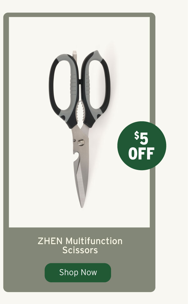 ZHEN Multifunction Scissors - Stainless Steel - 9" Overall Length