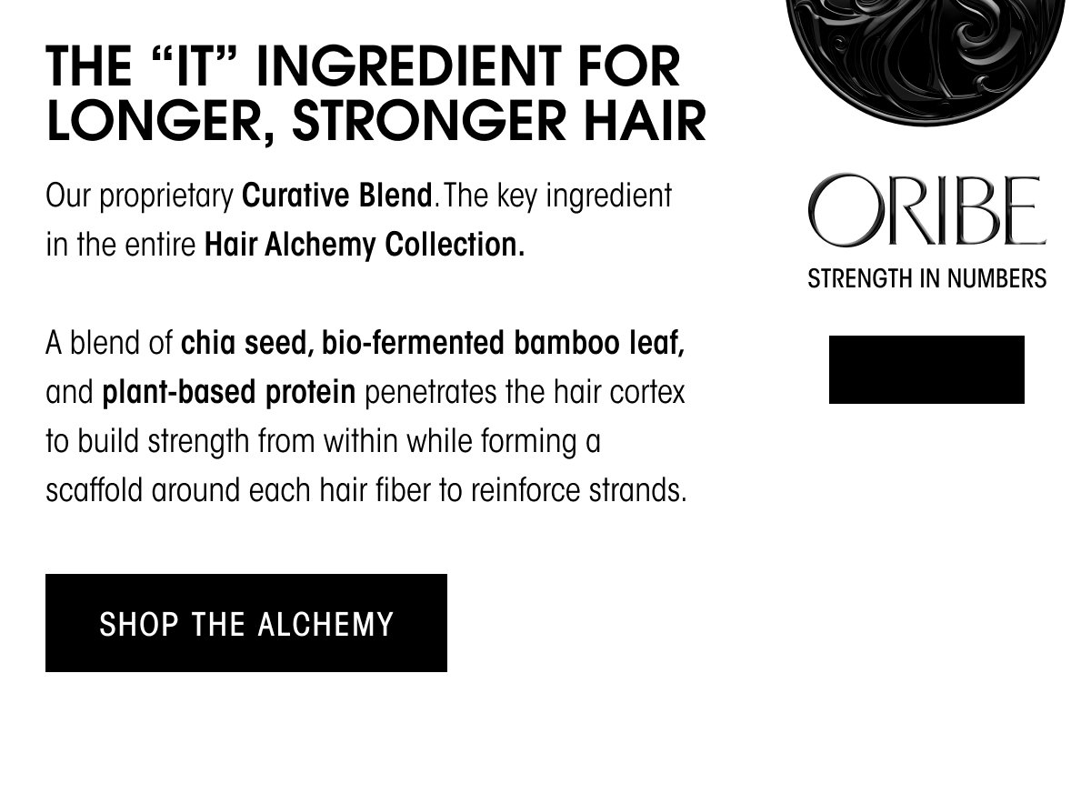 DISCOVER HAIR ALCHEMY.