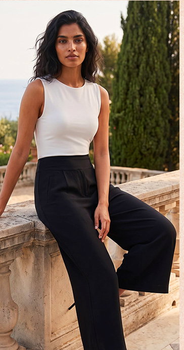 Palazzo Culotte Trouser