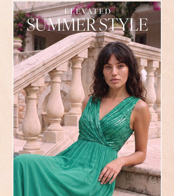Embellished Beaded V-Neck Dress