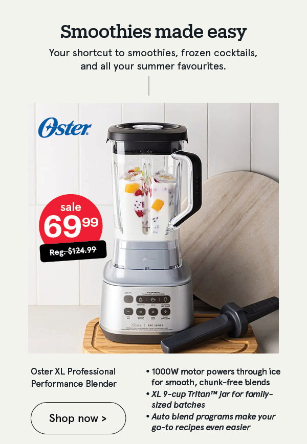 Oster XL Professional Performance Blender