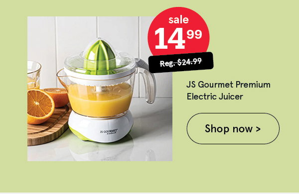 JS Gourmet Premium Electric Juicer