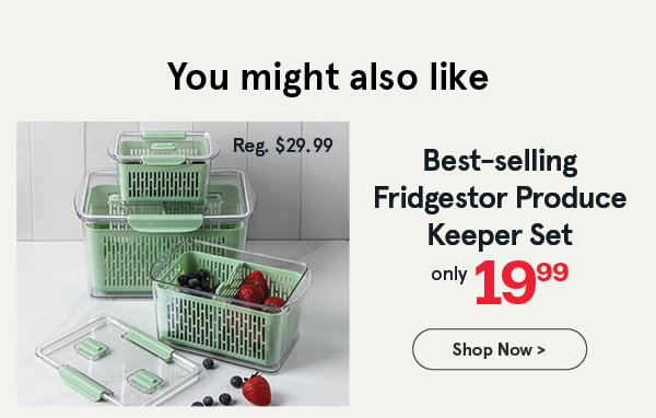 Fridgestor Produce Keeper - Set of 3