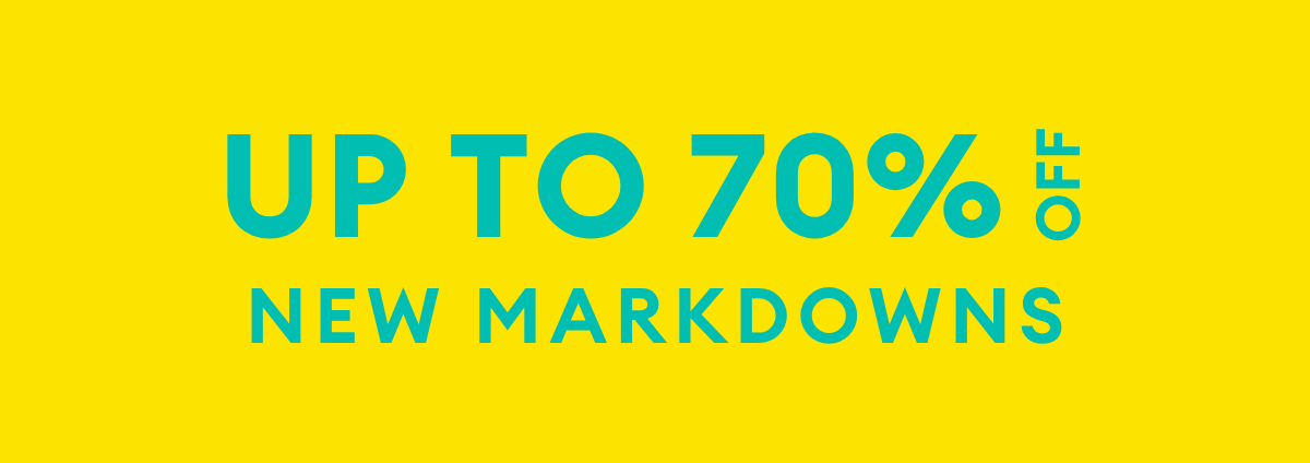 Up to 70% OFF CLEARANCE ITEMS