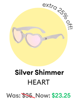 Silver Shimmer Heart