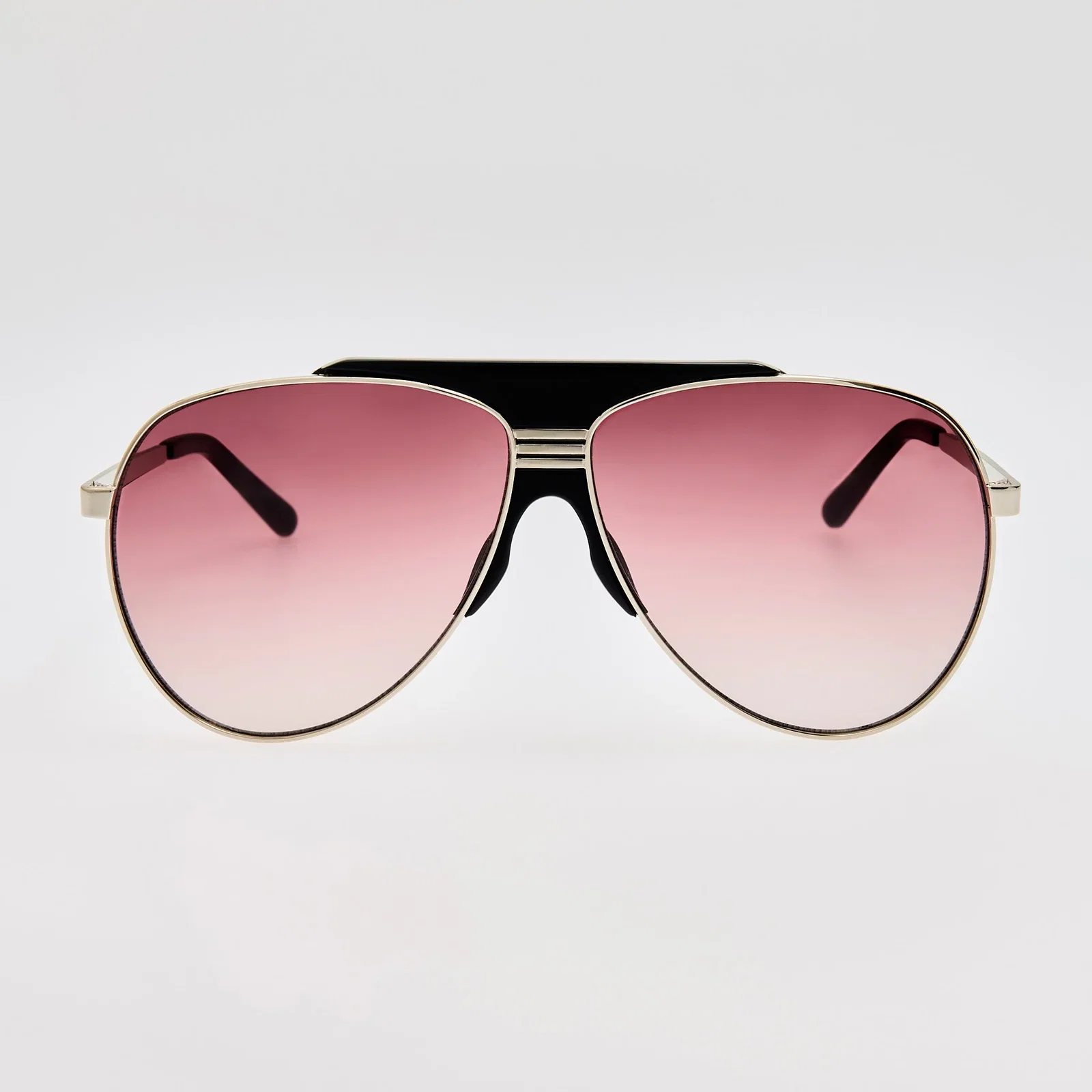 Image of Amelia Sunglasses in Black and Purple