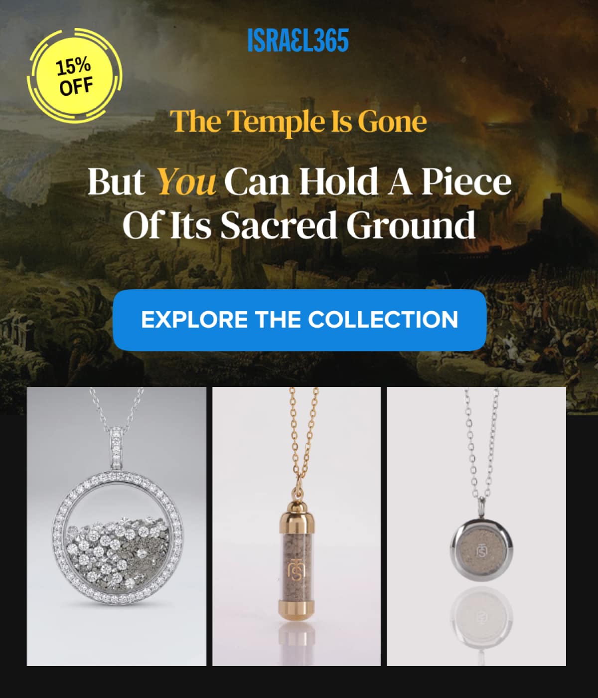 But You Can Hold A Piece Of Its Sacred Ground