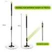 Spin Mop and Bucket Set Tile Wood Floor Cleaner with 4 Mop Heads Easy Cleaning System 360 Degree Rotating 10L